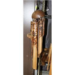 NEW LARGE COCONUT W/ BURNT FLOWERS