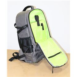 CAMERA  HIKING BACKPACK  AND CAMERA BAG GREY