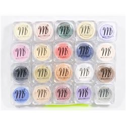 20 MICABELLA EYESHADOW SHIMMER POWDER IN ASSORTED