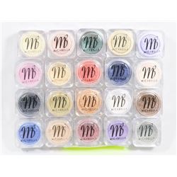 20 MICABELLA EYESHADOW SHIMMER POWDER IN ASSORTED