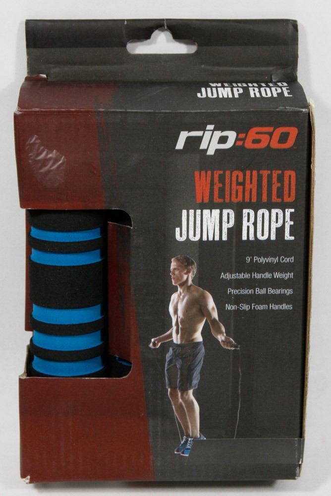 NEW! RIP:60 WEIGHTED JUMP ROPE