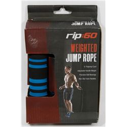 NEW! RIP:60 WEIGHTED JUMP ROPE