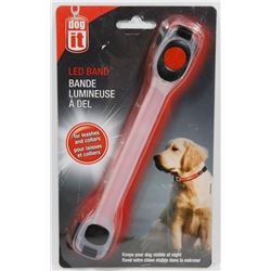 NEW! DOG IT -LED BAND FOR LEASHES & COLLARS