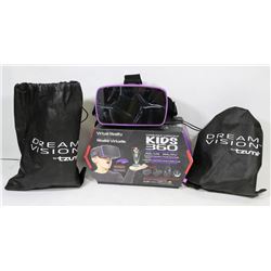 LOT OF 2 DREAM VISION KIDS 360 VR SYSTEMS