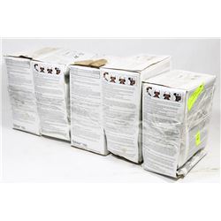 LOT OF 5 PELTOR HEADPHONES.