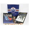 Image 1 : BOX W/ VINTAGE OILERS GRETZKY COLLECTIBLES