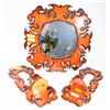 Image 1 : 3PC CARVED MIRROR SET.