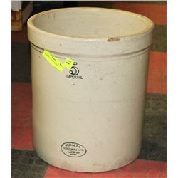 5 IMPERIAL GALLON CROCK.