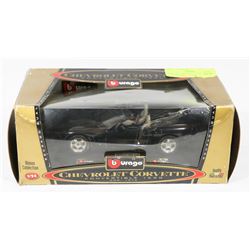 BURAGO CHEVROLET CORVETTE CONVERTIBLE  1:24