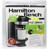 Image 1 : HAMILTON BEACH FLEX BREW COFFEE MAKER.
