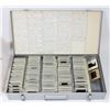 Image 1 : METAL BOX OF ASSORTED VINTAGE SLIDES, WOLFE