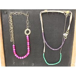 3 ASSORTED NECKLACES