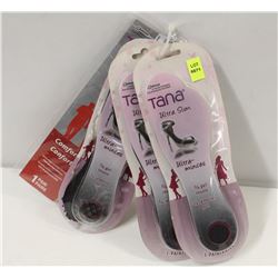 4 TANA ULTRA SLIM GEL INSOLES & 1 TANA LEATHER