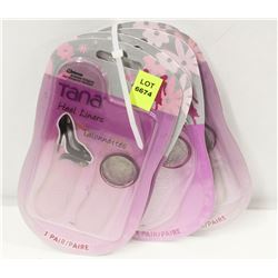 3 TANA ANTI-SLIP & 2 TANA HEEL LINERS