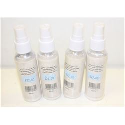 4 BOTTLES OF ILSE JACOBSEN EMULSION OIL