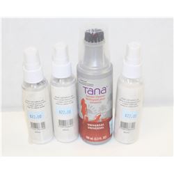 3 BOTTLES OF ILSE JACOBSEN EMULSION OIL & 1 BOTTLE