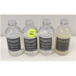 3 BOTTLE OF M0851 LEATHER CLEANER & 1 BOTTLE OF