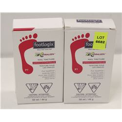 2 BOXES OF FOOTLOGIX NAIL TINCTURE SPRAY