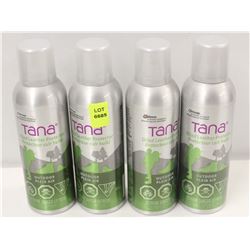 4 CANS OF TANA OILED LEATHER PROTECTOR