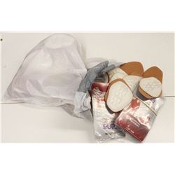 BAG OF ASSORTED ADHESIVE FOOT PADS
