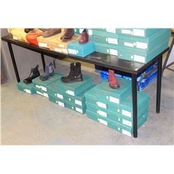 BLACK RECTANGULAR PRODUCT DISPLAY TABLE