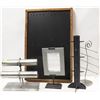Image 1 : LOT OF 5 ASSORTED PRODUCT DISPLAY STANDS: