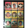 Image 1 : 1959 TOPPS BASEBALL CARD LOT