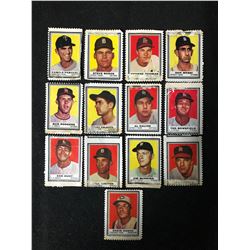 1962 TOPPS BASEBALL STAMPS