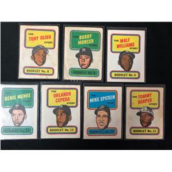 1970 TOPPS BASEBALL BOOKLETS LOT