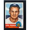 Image 1 : 1953 TOPPS #256 LES PEDEN