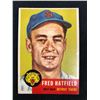 Image 1 : 1953 TOPPS #163 FRED HATFIELD