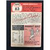 Image 2 : 1953 TOPPS #83 HOWIE POLLET