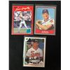 Image 1 : AUTOGRAPHED BASEBALL CARD LOT