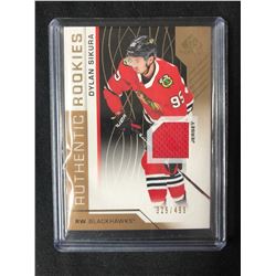 2018-19 UD SP Game Used Authentic Rookies Dylan Sikura