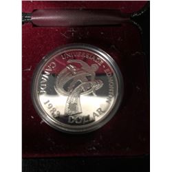 1983 Proof Canada Silver Dollar- World University Games Edmonton .500 SILVER