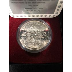 CANADA 1980 SPECIMEN SILVER DOLLAR ARCTIC TERRIITORIES CENTENNIAL COIN .500 SILVER