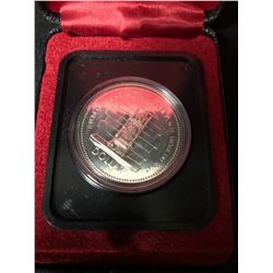 1977 Canada Silver Jubilee Dollar Throne of the Senate Commemorative Coin .500 SILVER