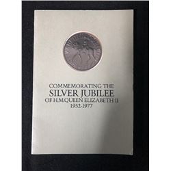 British Queen Elizabeth II Silver Jubilee Medal 1952 - 1977