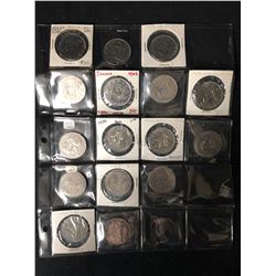 CANADIAN COIN LOT (VARIOUS YEARS)