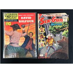 COMIC BOOK LOT (DAVID BALFOUR/ SIX GUN HEROES)