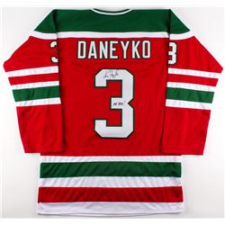 Ken Daneyko Signed Throwback 80's Rookie Era Devils Jersey Inscribed "Mr. Devil" (JSA COA)