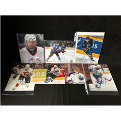 AUTOGRAPHED 8" X 10" HOCKEY PHOTO LOT
