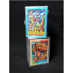 MARVEL COMICS TRADING CARDS LOT