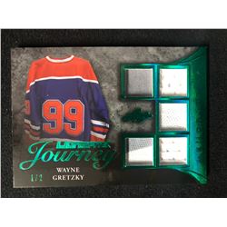 2016 LEAF ULTIMATE JOURNEY UJ-09 WAYNE GRETZKY CARD 1/2 - GAME USED MEMORABILIA