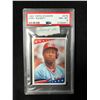 Image 1 : 1985 TOPPS STICKERS #376 KIRBY PUCKETT ROOKIE  (NM-MT 8) PSA GRADE