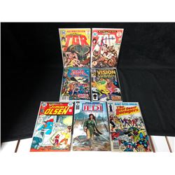 COMIC BOOK LOT (WAR OF GODS/ JIMMY OLSEN...)