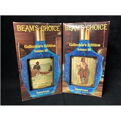 Beam's Choice Collector Edition Vol. III Bourbon Decanters Lot