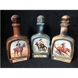 Beam's Choice Collector Edition Vol. III Bourbon Decanters Lot