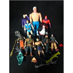 ACTION FIGURES W/ ACCESSORIES LOT