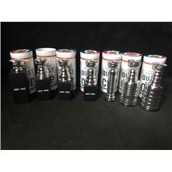 QUEST FOR THE CUP MINI STANLEY CUP NHL HOCKEY MOLSON CANADIAN TROPHY LOT